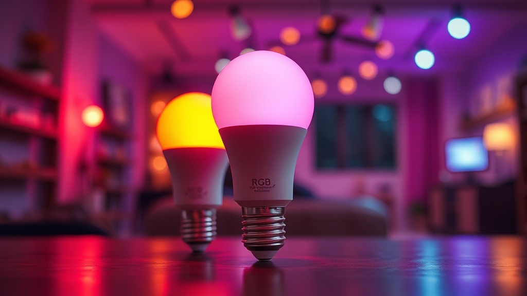 Actual lumen degradation of RGB smart bulbs after 5,000 hours of use