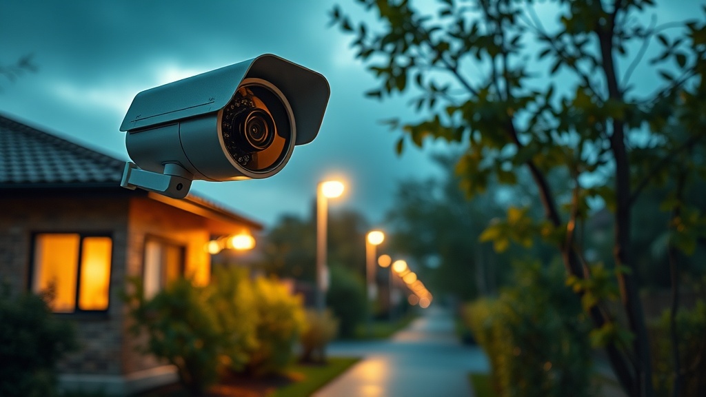 =Smart security camera local storage and extreme weather battery drain