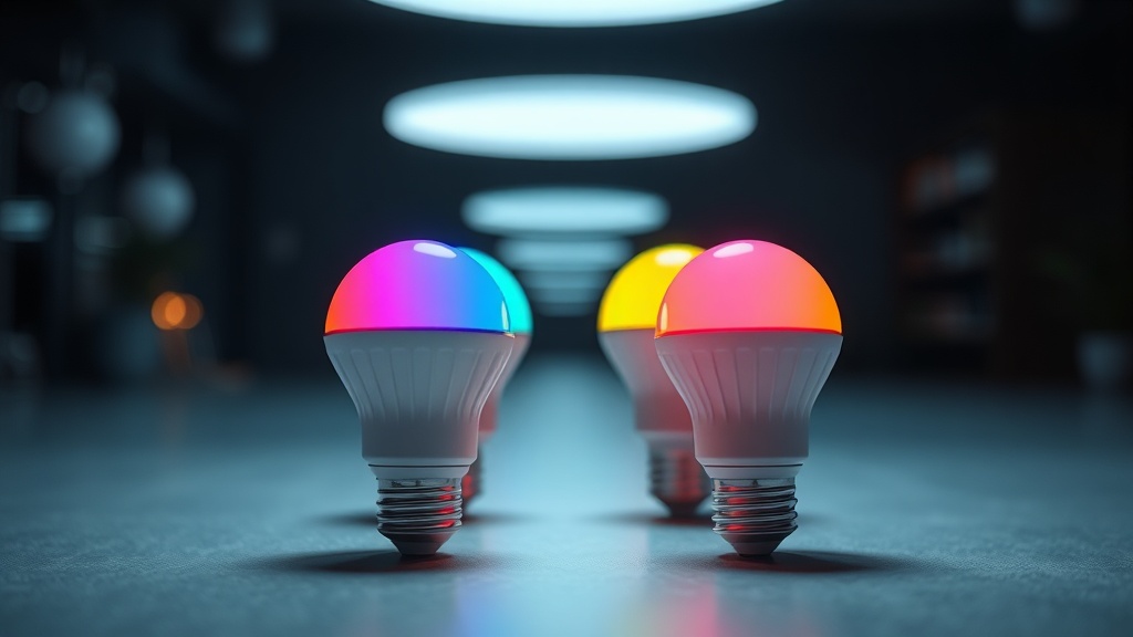 =Actual lumen degradation of RGB smart bulbs after 5,000 hours of use