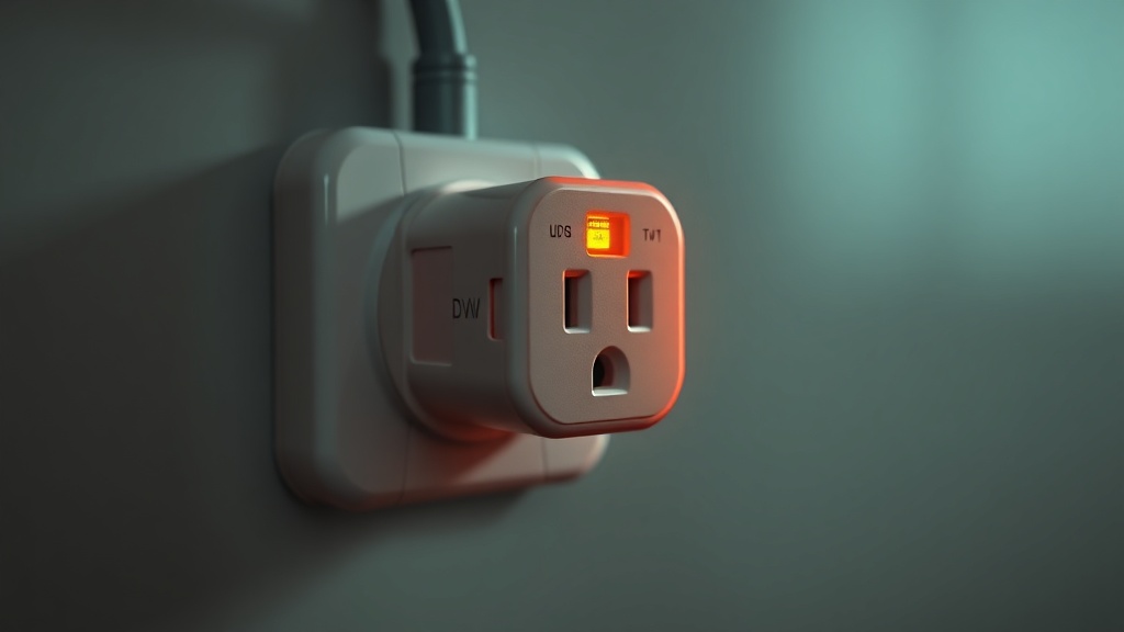 Smart plug relay clicking noise (dB) and failure rates after power surges