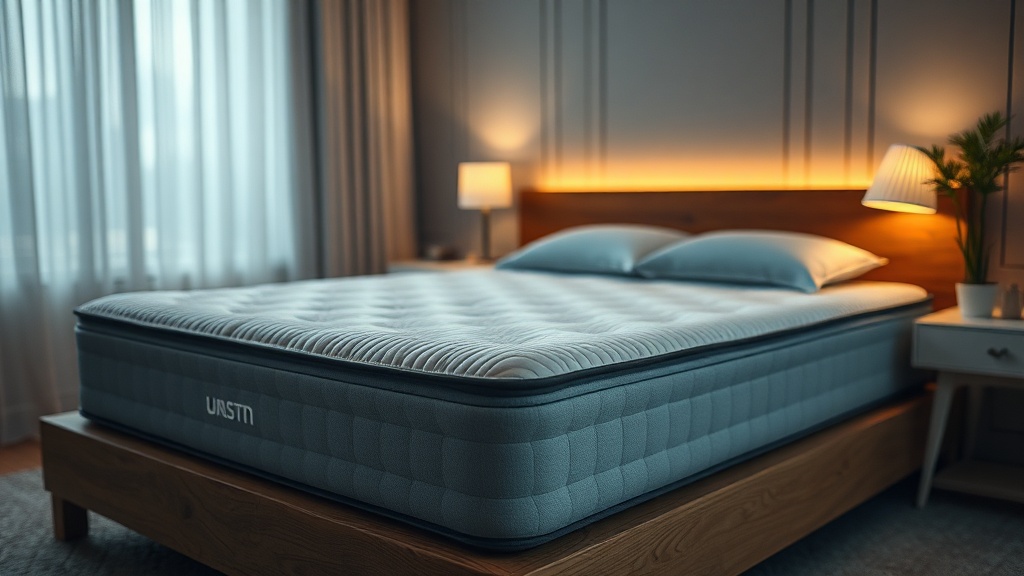 Smart mattress cover temperature regulation and pump noise