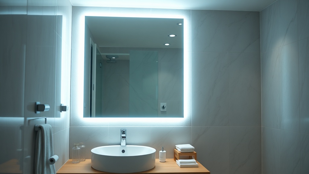 Smart bathroom mirror defogger and LED strip failures