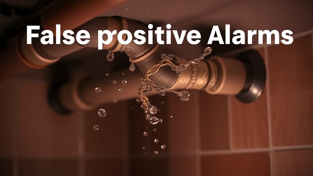 False positive alarms from high humidity vs actual plumbing leaks
