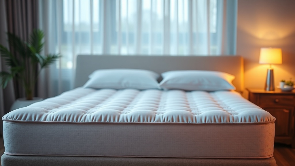 Smart mattress cover temperature regulation and pump noise