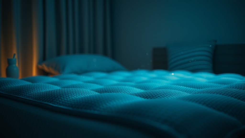 Actual water pump noise (dB) at night for active cooling mattress pads